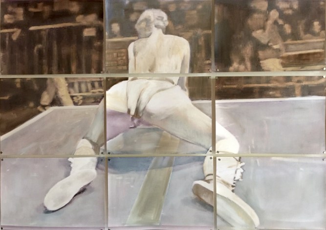 Twerk 2015 Huile et impression sur papier 65x91